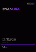 Edan F6 Fetal Monitor F6 Edan F6 Express Operators Manual
